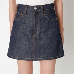 NWOT Moussy by sly  vintage modern collection dark wash denim mini skirt